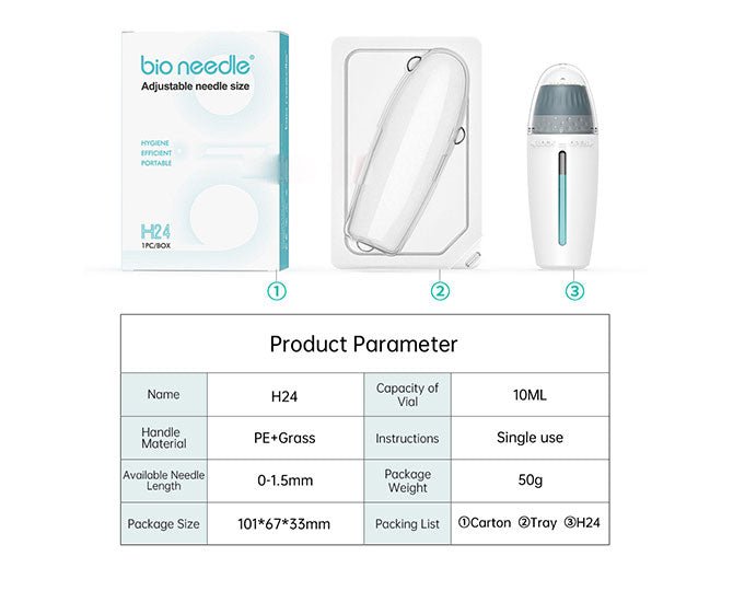 Bio Needle Hydra Stamp H24 - Adjustable - Image 8