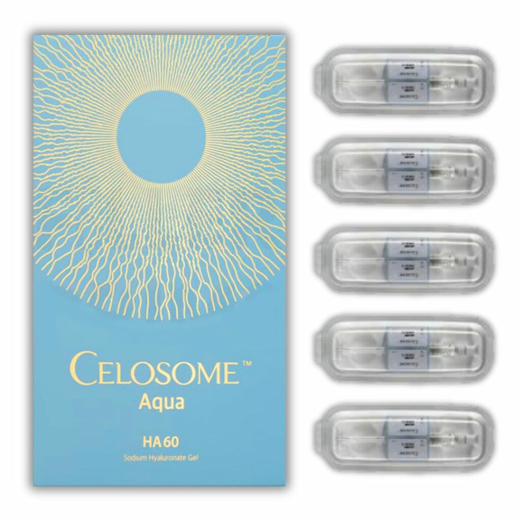 Celosome Aqua HA60 Skin Booster (2.5ml x 5) - Image 2