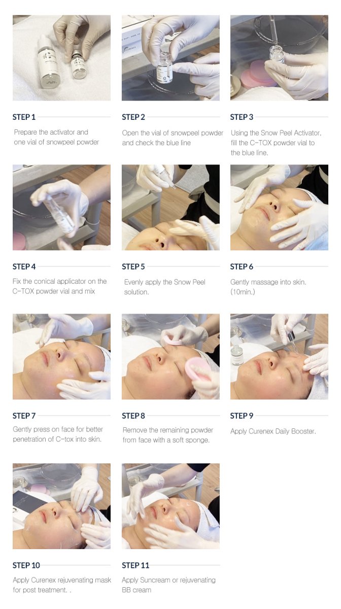 Curenex - SNOWPEEL C-Tox Peel - Image 4