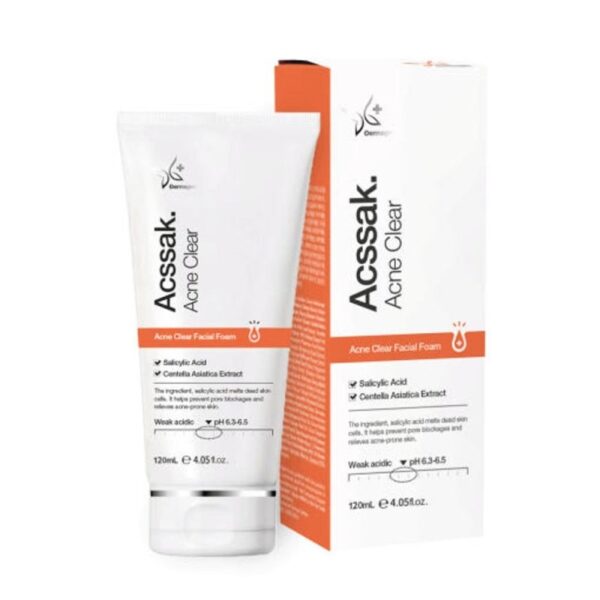 Dermagen - Acssak. Acne Clear Facial Foam 6.08 fl.oz.