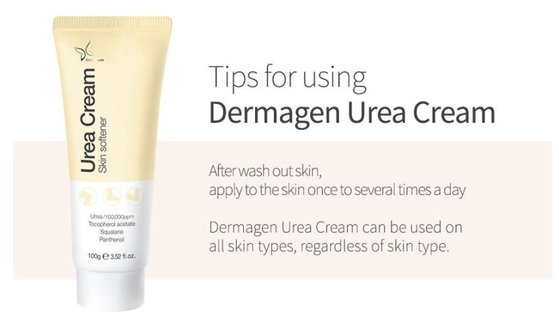 Dermagen - Urea Cream Skin Softener 100g 3.53oz - Image 2