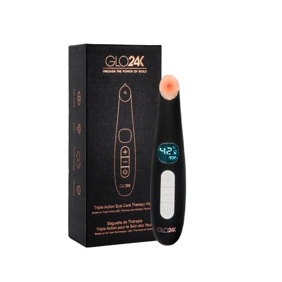 GLO24K Triple Action Eye Care Therapy Wand 1pc