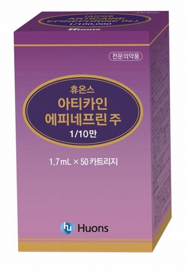 Huons Articaine Epinephrine Inj 1.7ml