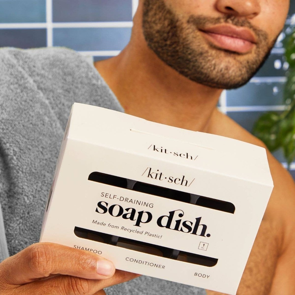 /kit•sch/ - Black Self-Draining Soap Dish - Image 9