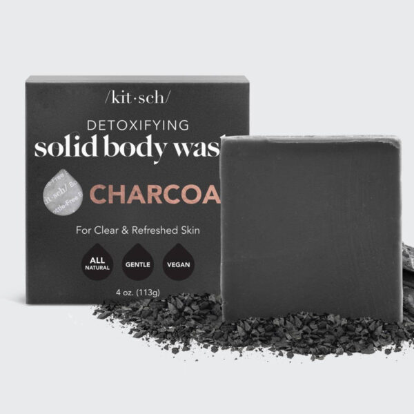 /kit•sch/ - Charcoal Detoxifying Body Wash Bar