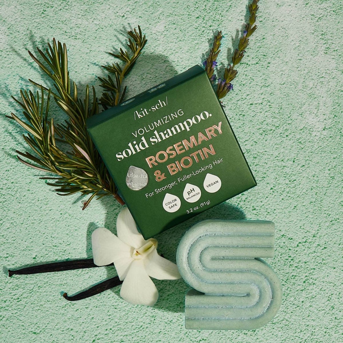 /kit•sch/ - Rosemary & Biotin Volumizing Solid Shampoo - Image 2
