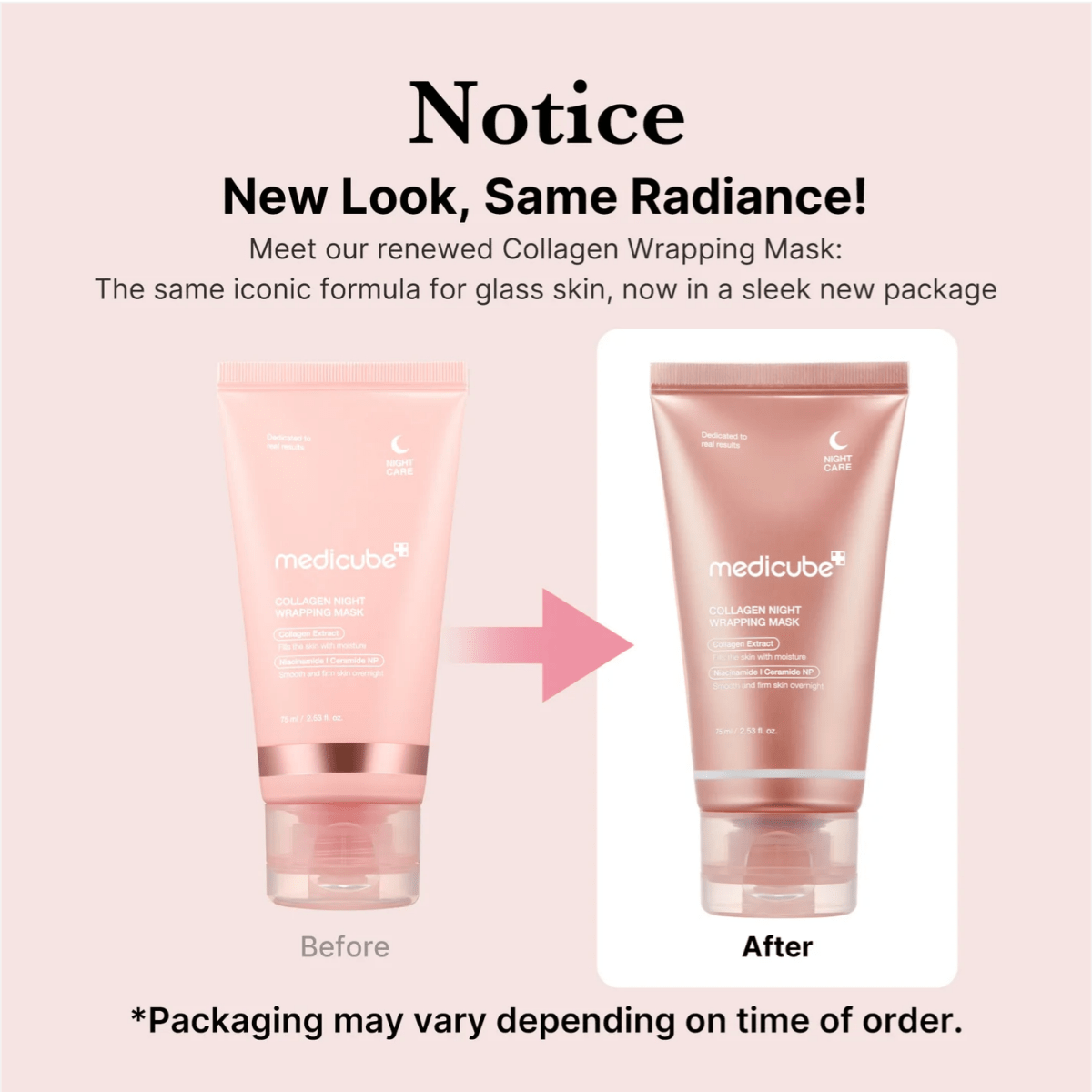 MEDICUBE Collagen Night Wrapping Peel Off Facial Mask (75ml) - Image 2