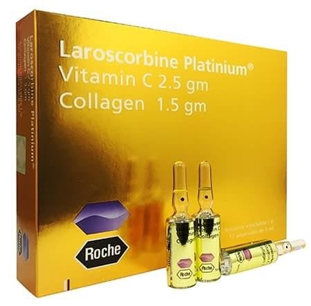 Roche Laroscorbine Collagen Platinum GOLD - Vitamin C with Collagen