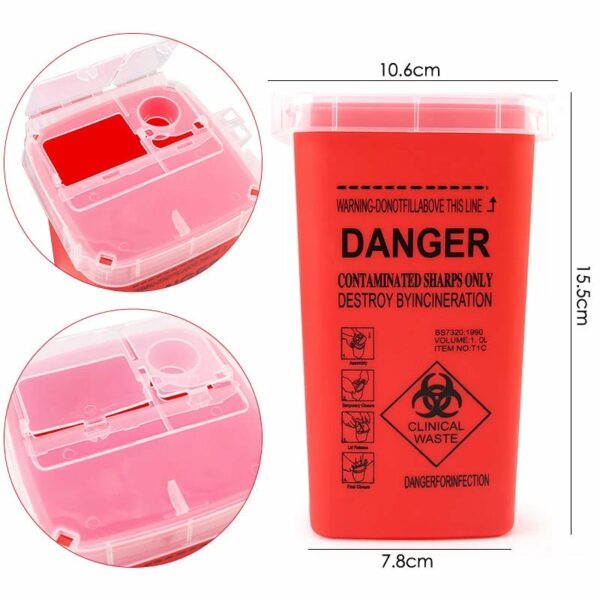Sharps Container - Small 1 Liter