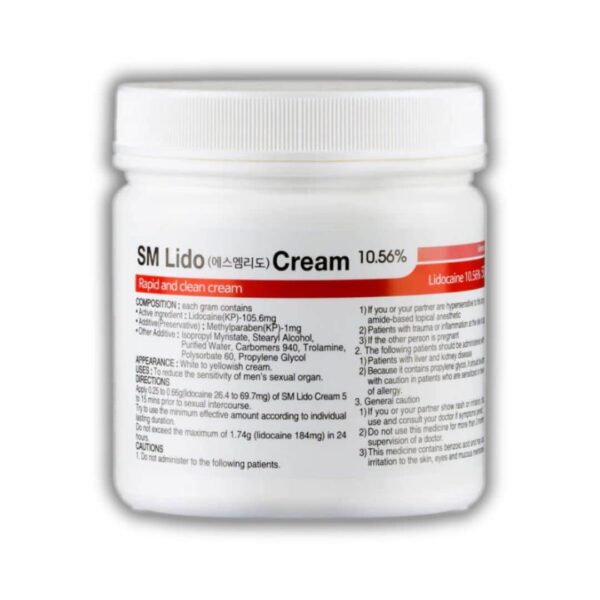 SM Lido Cream 10.56% 500g
