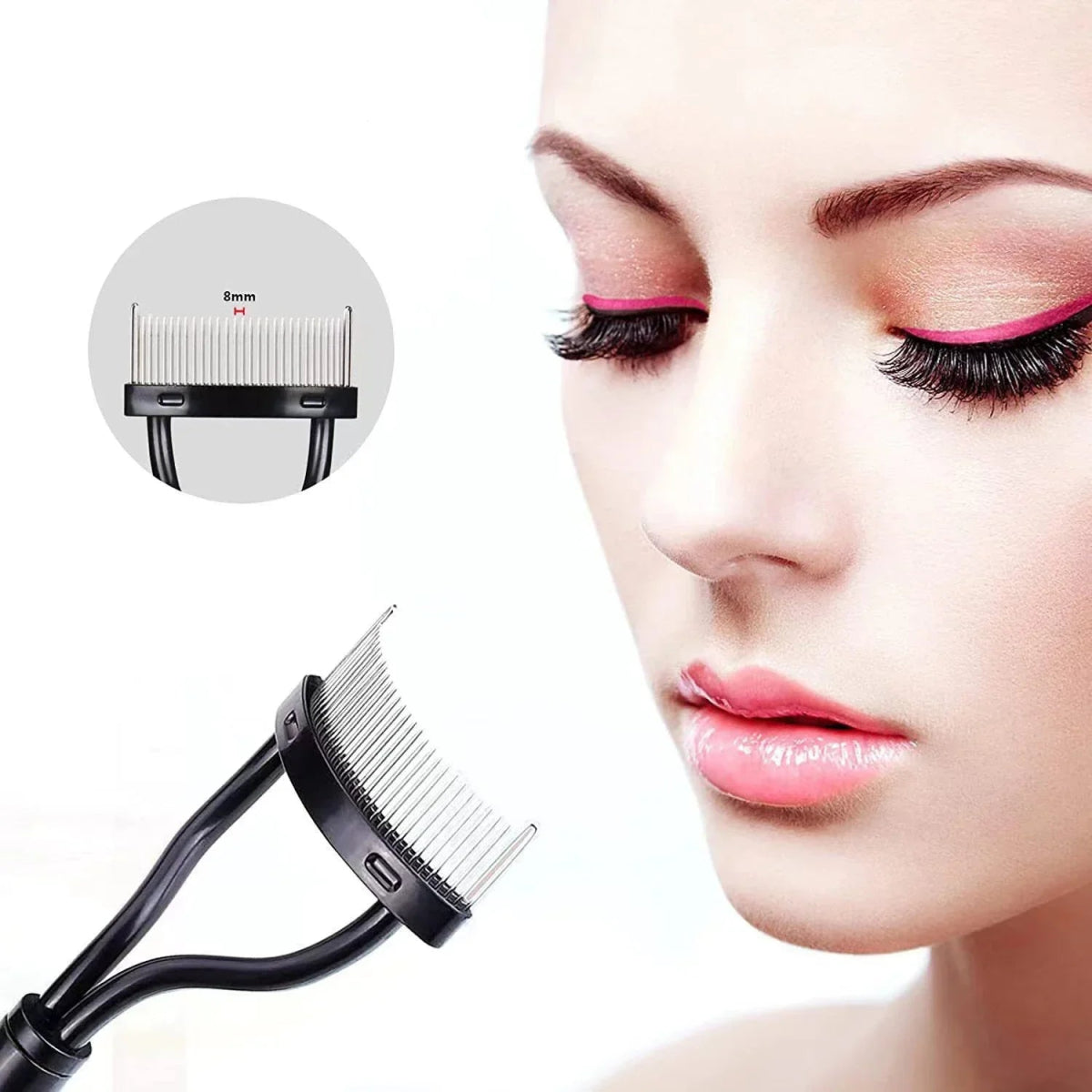 Stainless Steel Eyelash Comb LASH-SEPARATOR - Image 4