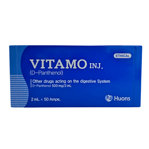 VITAMO Vitamin B5 D-Panthenol 500mg